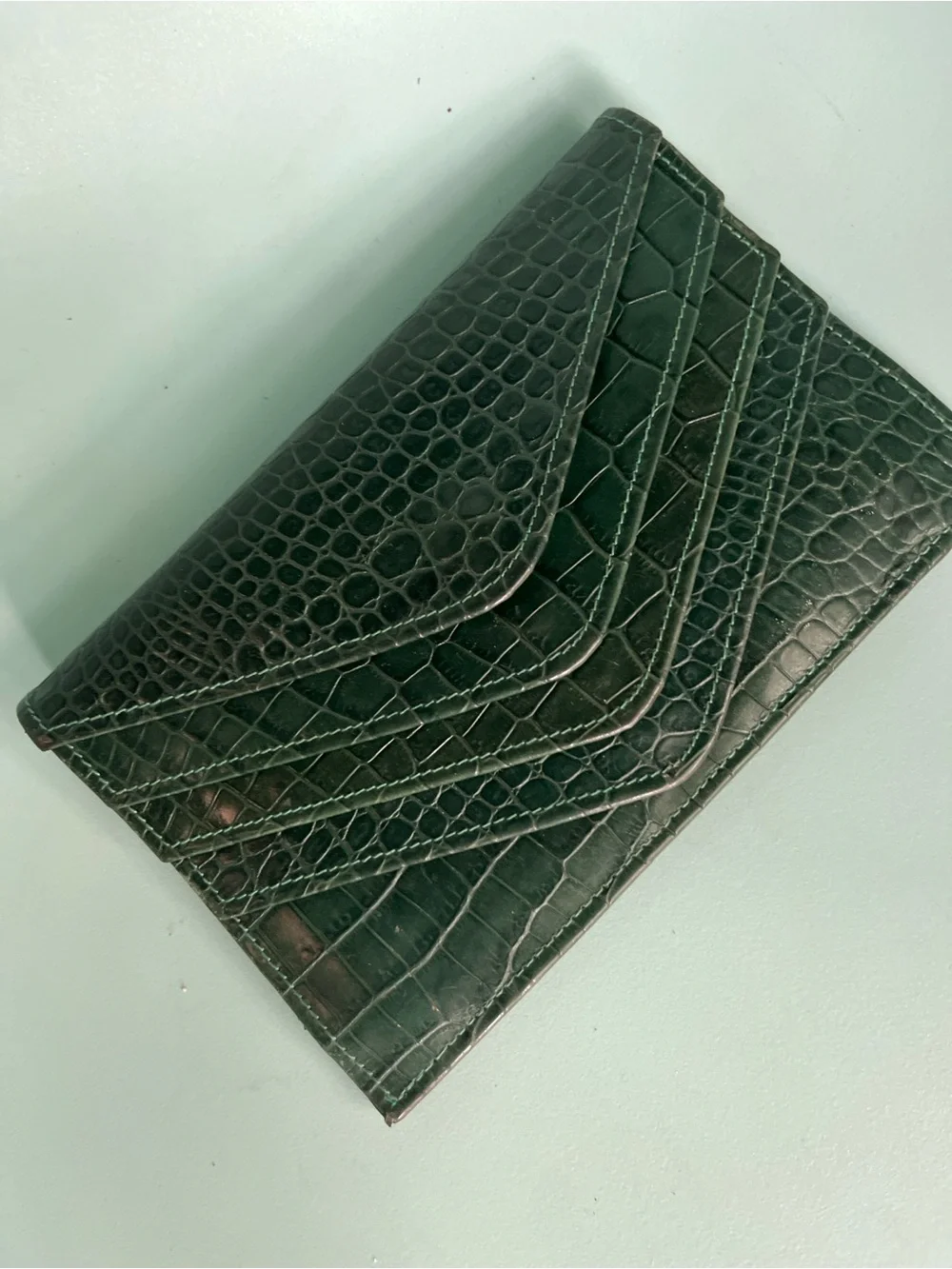 Artbag New York Embossed Crocodile Wallet